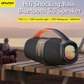 Awei Y887 Wireless Bluetooth Speaker 20W Portable Subwoofer Support 3D Surround Sound TWS Series Audio Loudspeaker. 