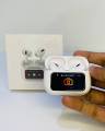 LED Touch Screen Airpods Pro (2nd generation) Dubble Dark Noise Reduction Bluetooth Headset ( White ).