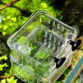 Aquarium fry incubator guppies transparent breeding box betta fish isolation box，S. 