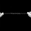 Fun magic props infinite loop magic trick Magic Wire puzzle spiral illusion metal spring magic ring ADHD anti stress toy gift. 