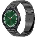 (COD Available) Three Beads Button Quick Release Metal Watch Band For Samsung Galaxy Watch 6 Classic 43 / 47mm.