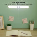 Auoyo Magnetic Study Lamp Dual Mode Switch Magnetic Absorption Three Color Reading Desk Lamp Dual Charging And Plugging Cool Lamp Wireless Desk Lamp Eye Protection Lamp Hanging Table Light. 