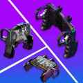 K21 Mobile Gamepad Joystick Metaled L1 R1 Trigger Game Controller For Android Phone Gaming Game Pad - Finger Sleeve.