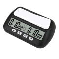 Chess Clock, Digital Chess Timer & Game Timer, 3-In-1 Multipurpose Portable Professional Clock Black. 
