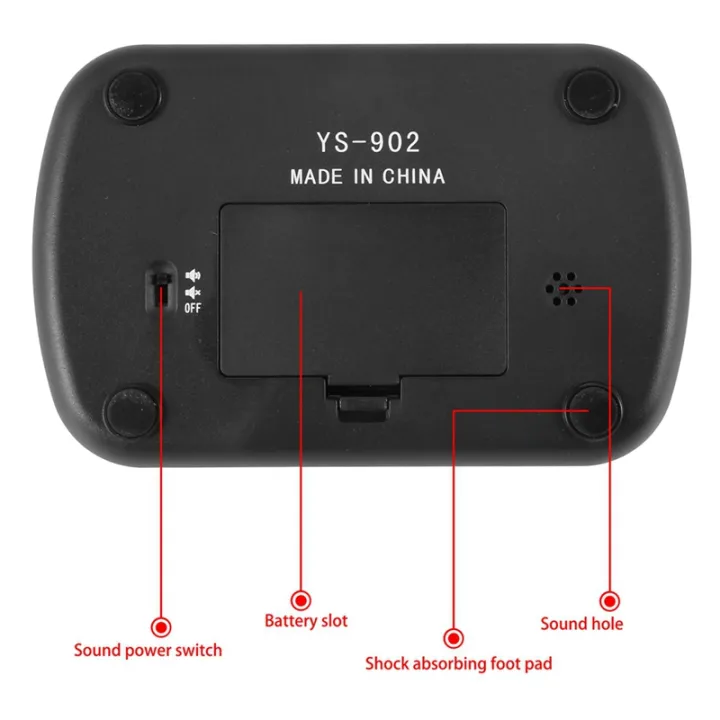 JAERBEE%202X%20Chess%20Clock,%20Digital%20Chess%20Timer%20&%20Game%20Timer,%203-In-1%20Multipurpose%20Portable%20Professional%20Clock%20Black%20-%20Image%203