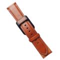 Soft Leather 22mm Smart Seamlessly Compatible and Versatile - Durable and Trendy - Watch Strap. 