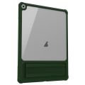 Transparent PC Hybrid TPU Tablet Case with Holder For iPad 10.2 2021 / 2020.