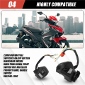 22mm Motorcycle Switches ON/OFF Button Handlebar Ontrol Horn Turn Signal Start Switch for LC135.