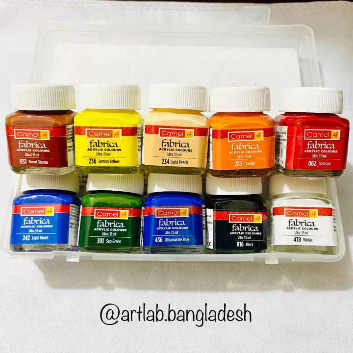 Camel%20Fabrica%20Metallic%20Acrylic%20Color%2010%20ml%20x%204%20Shades%20-%20Image%202