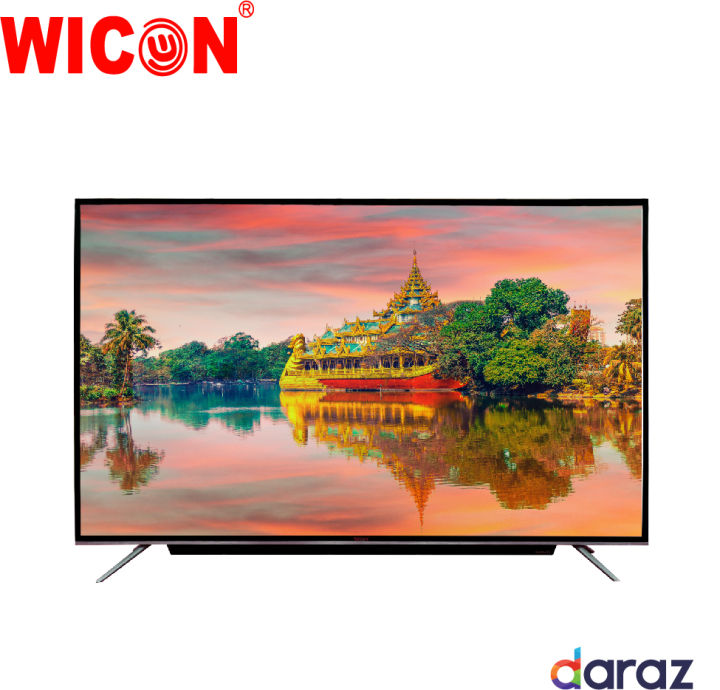 WICON PREMIUM LED 55 " DOUBLE GLASS SMART 4K TV