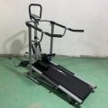 Lucky Star 4 In 1 Manual Treadmill Jogger Deluxe Model For Home Gym Ab Care (Silver & Black).