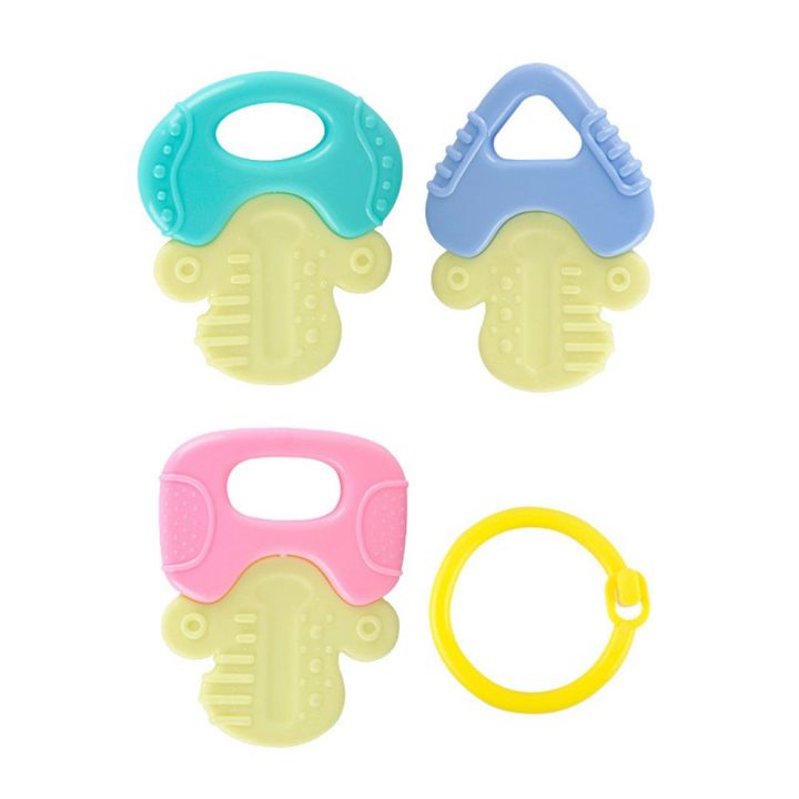 4%20Pieces%20Newborn%20Teether%20Infant%20Toys%20Early%20Learning%20New%20Born%20Wrist%20Rattle%20-%20Image%202