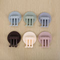 Multifunctional bathroom wall shelf free punching seamless trace rack rotating hook strong 3 branch rotating sticky hook. 