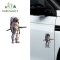 EARLFAMILY 13cm x 6.5cm Cool Japanese Samurai Warrior Graphics Waterproof DIY Car Decals Motorcycle VAN RV PVC Sticker.