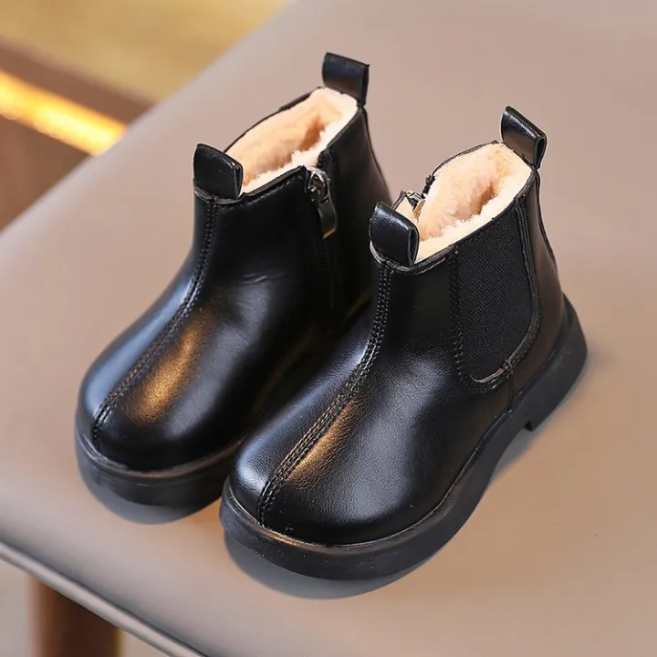 Girls'%20martin%20boots%20winter%20new%20children's%20boots%20fashion%20and%20versatile%20Internet%20celebrity%20baby%20girl%20booties%20soft%20sole%20-%20Image%202