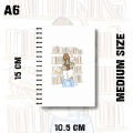 Notebook Library Aesthetic Design Writing Journal Pad K539.