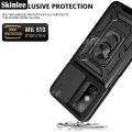 Phone Case Tecno Spark6 Go Back Cover Hard Armor Shockproof Camera Protection Handphone Casing for Tecno Spark 6 Go Cover Cases Car Magnetic Navigation Holder Ring Cover. 