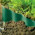 9m Garden Plastic Green Lawn Edge Edging Border Fence Grass PP Wall Roll Path. 