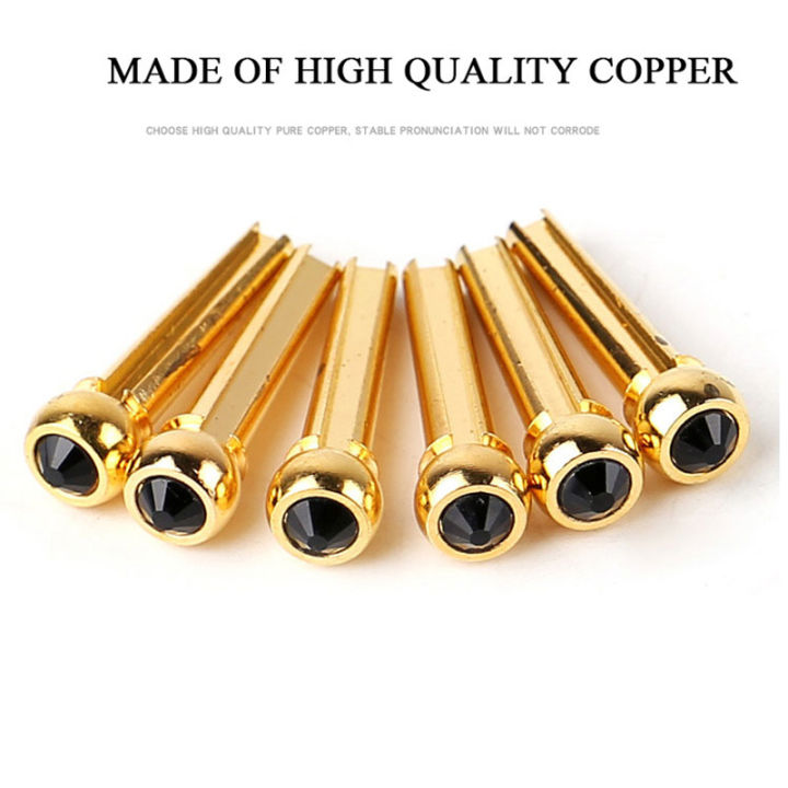 1PCS%20Acoustic%20Guitar%20String%20Bridge%20Pins%20Colorful%20Copper%20Brass%20Endpin%20Replacement%20jingu%20-%20Image%206