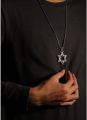 Fashion Simple Star Necklace Jewelry For Men.