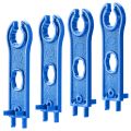 4PCS Solar Connector Tool Wrenches, Solar Panel Connector Assembly Tool for MC4 Connectors, Plastic Solar Wrench Spanner.