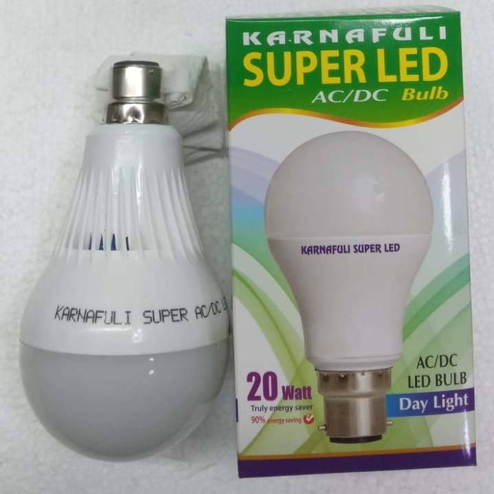 Ac/ Dc Rechargeable Led Light 20 Watt 1;30 Hours Backup Light | Daraz ...