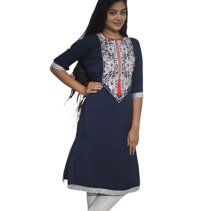 Women%20dresses%20new%20collection%202026%20%7C%20Women%20dresses%20kurti%20blue%20color%20%7C%20Women%20dresses%20tops%20blue%20-%20Image%203