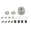 Differential Gear Shells Kit Fit for 1/8 HPI Racing Savage XL FLUX Rovan TORLAND Brushless Truck Parts.