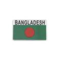 Bangladesh Flag Aluminium Sticker - bike stickers. 