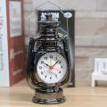 Christmas creative household items Retro style kerosene lamp alarm clock - Table Lamp. 