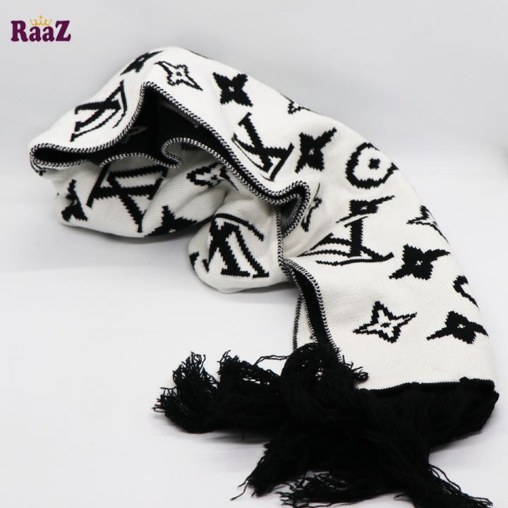 Black%20And%20White%20Woolen%20Scarf,%20Soft%20Muffler%20Stylish%20Fashion%20Scarf%20For%20Men%20And%20Women%20-%20Image%205