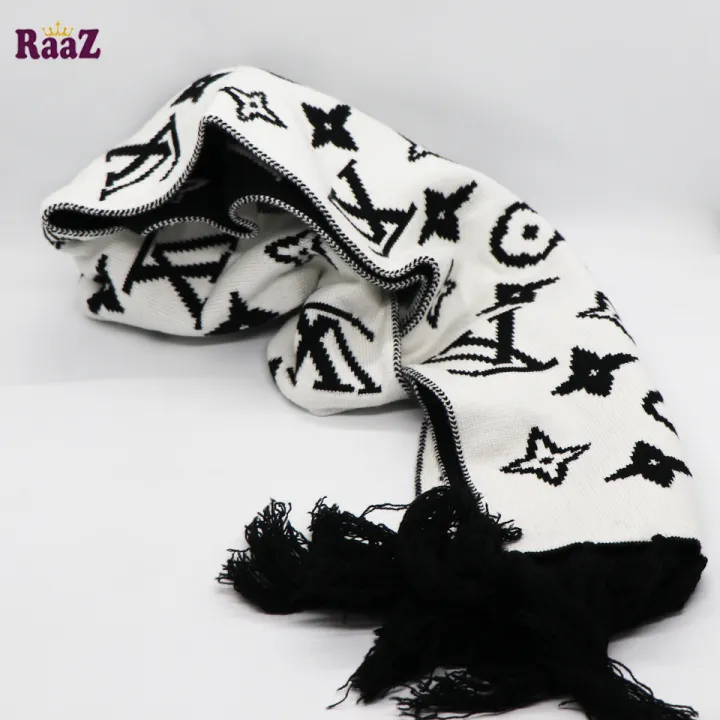 Black%20And%20White%20Woolen%20Scarf,%20Soft%20Muffler%20Stylish%20Fashion%20Scarf%20For%20Men%20And%20Women%20-%20Image%205