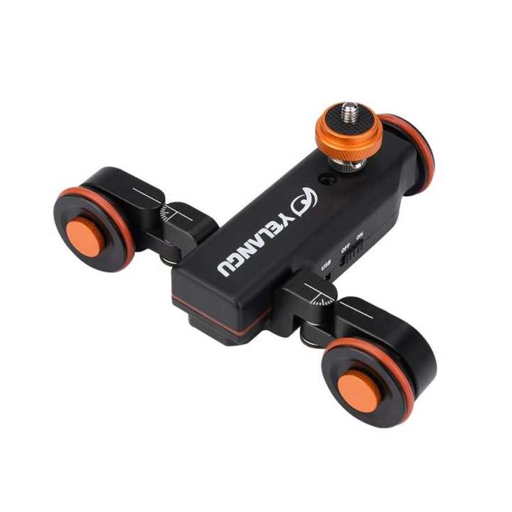 YELANGU L4X Electric Auto dolly Video Car Motorized Track Slider Skater SG