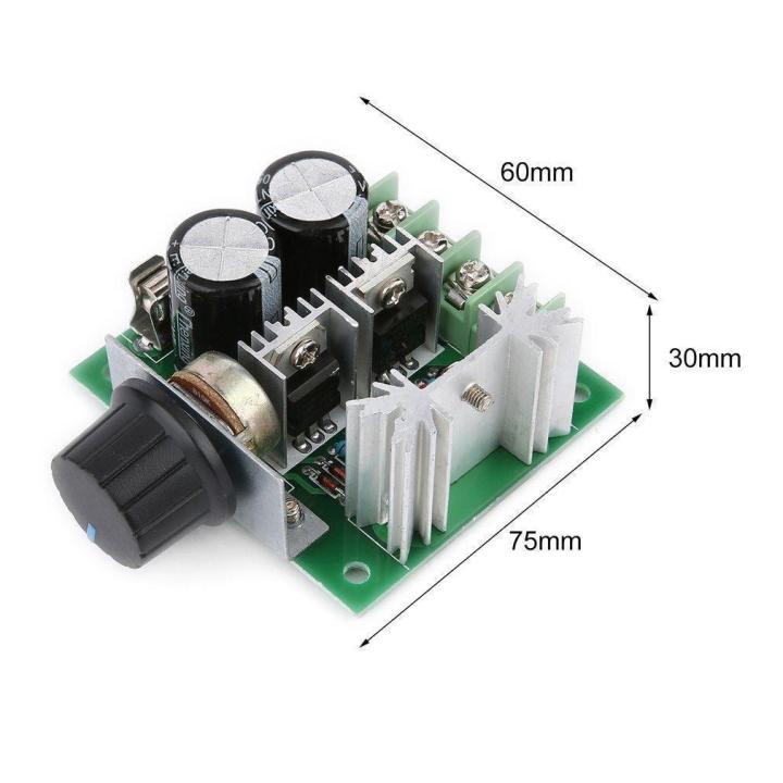 12V-40V%2010A%20PWM%20DC%20Motor%20Speed%20Controller%20CVT%20Speed%20Switch%20Module%20-%20Image%203