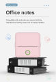 Mini Printer 58mm Portable Mobile Printer Label Printer Bluetooth Support for Study Notes, To-Do-Lists, Journal Printing, Label Printing,  Photos, Notes - Compatible with Android & iOS, Nadra-X6. 