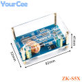 DC DC 9 45V to 10 50V 5A Step Up Boost Power Supply Module Adjustable Boost Adapter CV CC Converter LCD Display with Case ZK S5X.