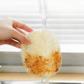 5Pcs Natural Luffa Dish Washing Cloth Sponge Loofah Scrub Pad Dish Pot Easy To Clean Scrubber Sponge Kitchen Clean Brushes Pad. 