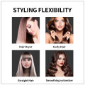 LISAPRO 2 IN 1 One Step Hair Dryer and Volumizer Hair Straightener Hot Air Brush Hair Curler Hair Beauty and Health Styling. 