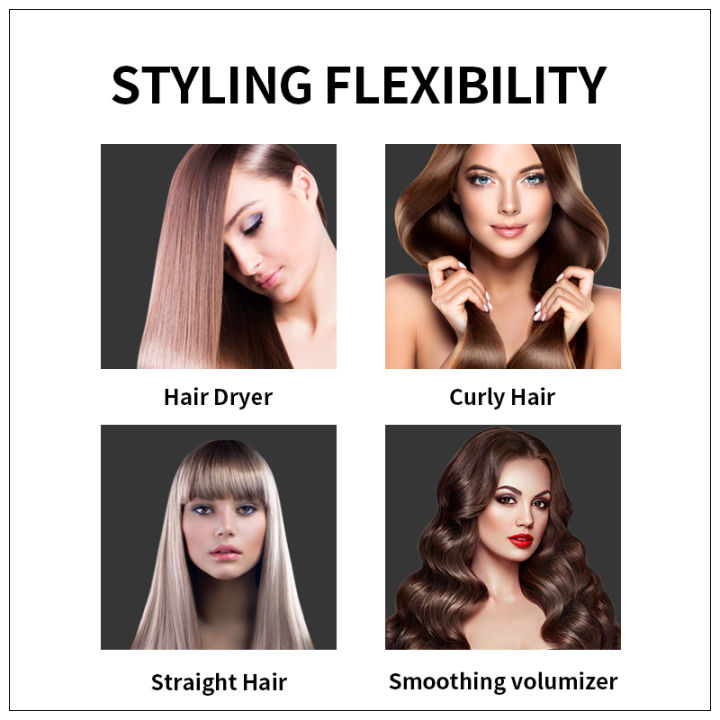 LISAPRO%202%20IN%201%20One%20Step%20Hair%20Dryer%20and%20Volumizer%20Hair%20Straightener%20Hot%20Air%20Brush%20Hair%20Curler%20Hair%20Beauty%20and%20Health%20Styling%20-%20Image%203