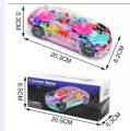 Gear Simulation Mechanical Car,3D Car Toy for Kids with 360 Degree Rotation, Concept Racing Car Toy.