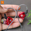 QKZ AK6 Dual Driver In-Ear Earphone With Microphone - Headphone. 