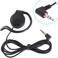 1PCS 3.5MM Listen Only Earpiece Headset Earphone For Radio Tour Guide System F4510A Eatop. 