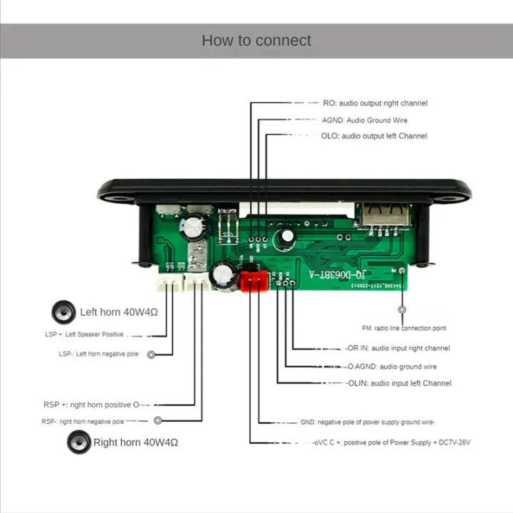 JAERBEE%202X25W%20JQ-D011BT%20Bluetooth%20MP3%20Decoder%20Board%20Power%20Amplifier%20FM%20Radio%20DIY%20Module%20Supports%20TF%20Player%20Call%20Recording%20-%20Image%202