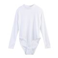Fashion Women Spring Autumn Solid Color Slim Fit Bodysuit Long Sleeve Women's Leotard Tops Skinny Bodysuits.