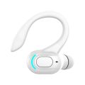 M-F8 Bluetooth 5.2 Wireless Earphone Ear Hook Mini Business Headphone HIFI Bass Noise Cancelling Sports Gaming Earbuds Headset.