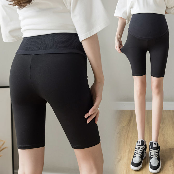 215#%20Summer%20Thin%20Cool%20Maternity%20Short%20Legging%20Belly%20Underpants%20Clothes%20for%20Pregnant%20Women%20Pregnancy%20Yoga%20Hot%20Shorts%20Half%20Pants%20-%20Image%204