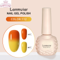 Lanmuiar 1PC Fashion Thermal Gel Nail Polish Temperature Color-Changing Soak Off UV/LED Nail Gel Lacquers Varnish Gel Long Lasting Polish.