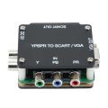 YUV TO RGBS YPBPR to SCART YPBPR TO VGA Component Converter. 