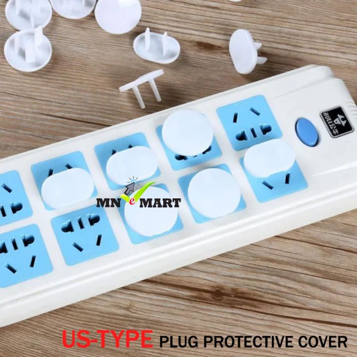 Electric Plug Protector PVC Socket Protective Cover Kids Safety Plug Covers