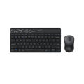 Rapoo 8000M Multi-mode Wireless Keyboard & Mouse Combo Switch between Bluetooth 3.0, 4.0 and 2.4G 1300 DPI optical mouse Up to 12/9 months battery life. 